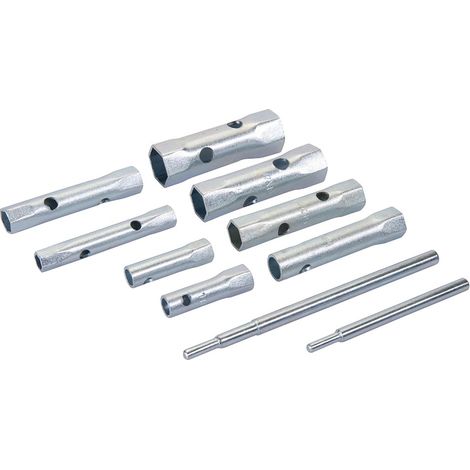 Metrische Rohrsteckschlüssel Satz 8–22 mm 8-tlg.
