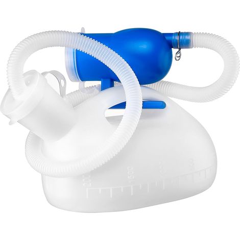 2000ml Portable Urinal for Men with Leak-Proof Lid and 180cm Hose for Hospital Car Camping (1/5)