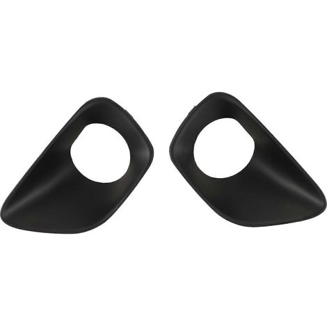 2 Stück schwarze ABS-Frontstoßstange Nebelscheinwerfer-Trim-Lampen-Lünettenabdeckung 68078284AA 68078285AA für Grand 2011–20 (1/5)