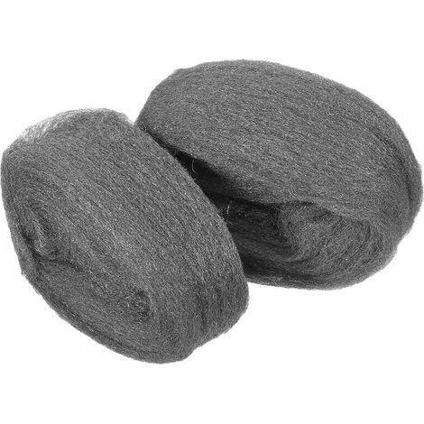 Treillis Métallique Flexible en Fil D'acier 2pcs Laine D'acier Réutilisable pour Ponçage et Polissage Adapté pour Nettoyage Ménager et Modélisme (1/5)