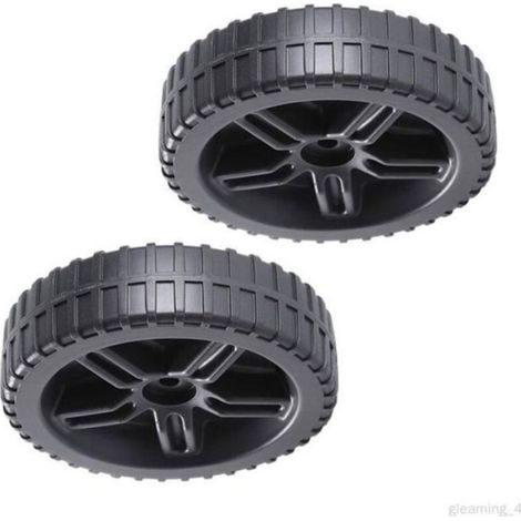 Roues de Gril Anti Poussière Barbecue - Matériau plastique résistant Facile à installer - Barbecue et équipement extérieur (1/3)