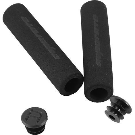 Poignées ergonomiques antidérapantes pour vélo, moto, scooter et VTT (1/5)