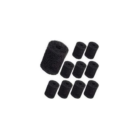 Lot de 10 pièces de rechange pour nettoyeur de piscine Polaris Tail Scrubber (embout de tuyau) - Compatible avec les modèles 180, 280, 360, 380, 480 et 3900. Mousse sur l'extrémité du tuyau. (1/5)