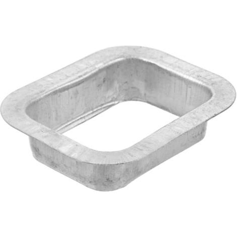 Adaptateur Gouttière Aluminium 9.7X7.8X2.3 Cm Sortie De Vidange Pour Descente Gouttière Extérieure Résistante À L'Usure Accessoire De Remplacement Pour Toiture (1/5)