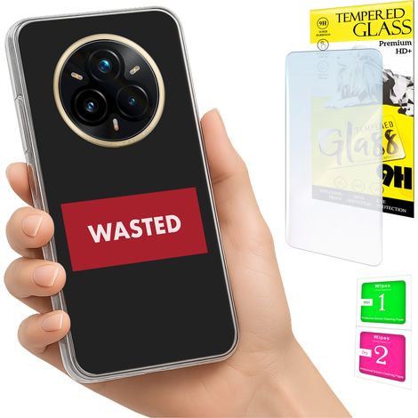 Funda para Realme 14 Pro+ 5G / 14 Pro Plus 5G con cubierta trasera y cristal 9H. (1/5)