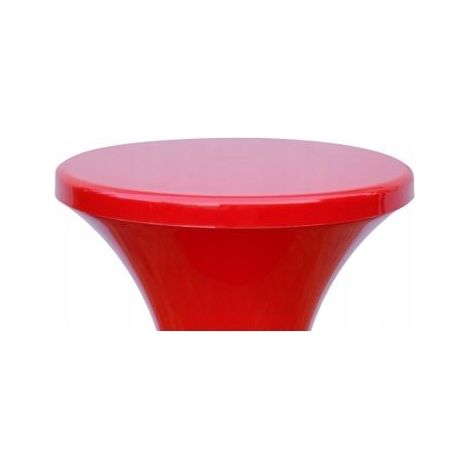 Tabouret en plastique rouge – Assise 30,5 cm – Construction robuste – Remplacement facile pour tabouret KLEPSYDRA