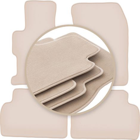 Alfombrillas beige PREMIUM para: Honda Civic IX sedán 2011-2016