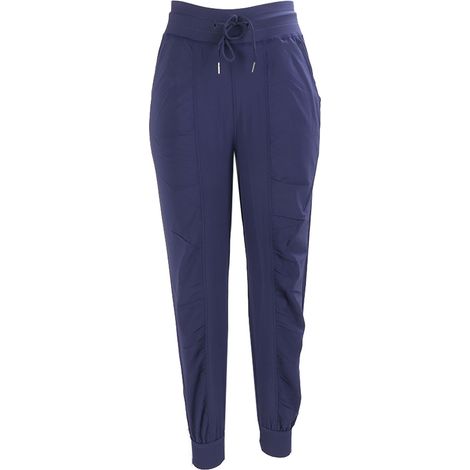 Pantalon de Sport Polyester Respirant Séchage Rapide pour Course à Pied Fitness Bleu Marine Taille S (1/5)
