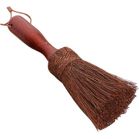 Brosse de nettoyage en fibre de coco pour casseroles et bols, idéale pour le nettoyage de la cuisine. (1/5)