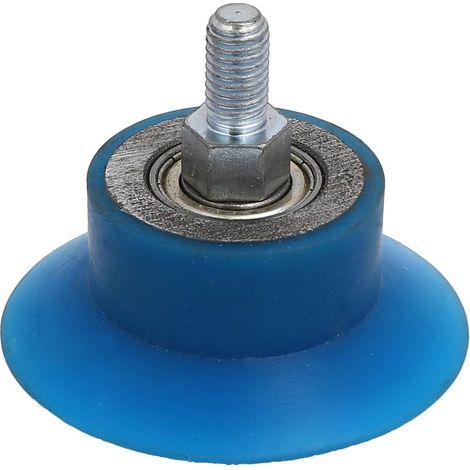 M8 Gewindedurchmesser 60mm x 30mm Beschichtungsmaschine Rouleau de roue en caoutchouc silicone (1/3)