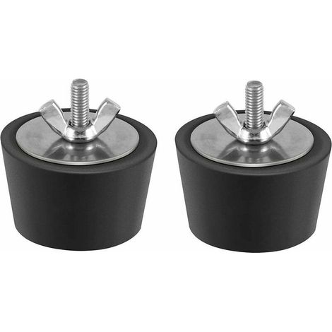 2 Pièces Bouchon Piscine Diamètre 32-38mm Bouchons d'hiver en Caoutchouc avec Boulons Acier Inoxydable Antigel Produit Hivernage Piscine par Le Gel Aux Canalisations de Drainage de Piscine (1/4)