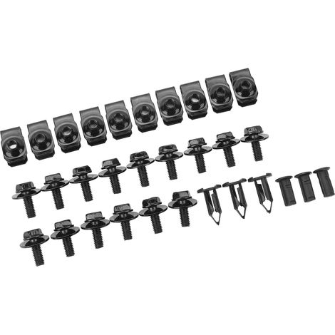 Kit 28 Protections Pare-Boue Moteur Résistantes aux Chocs avec Clips de Fixation pour Châssis Infiniti EX35, Remplacement (1/5)