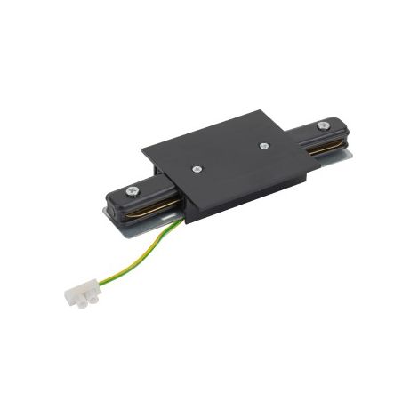Connecteur d’alimentation longitudinal encastré noir Nowodvorski