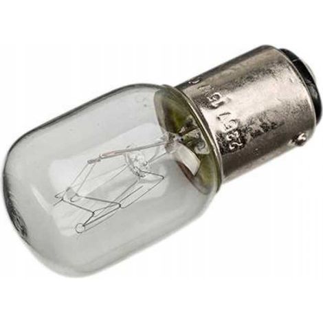 Bombilla T26 B15 de 15 W para máquinas