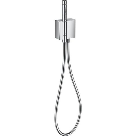 Set Porter douchette, coupe diamant chroméé