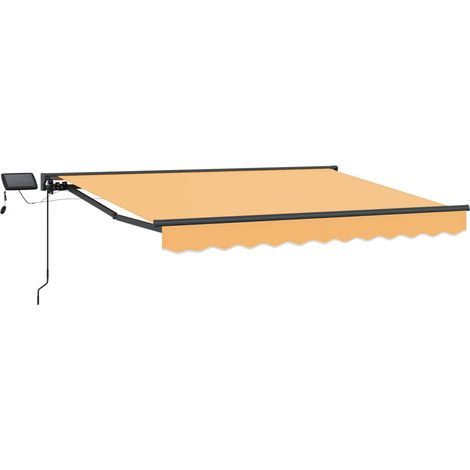 Armazón de toldo manual con LEDs Arena 3,5 x 2,5 m