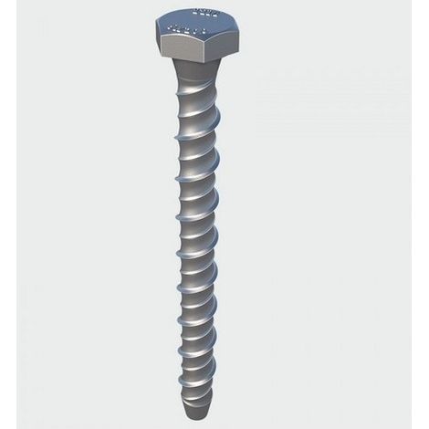 TIMCO Multi-Fix Bolts Hex Head Exterior Silver - 8.0 x 60 (1/2)