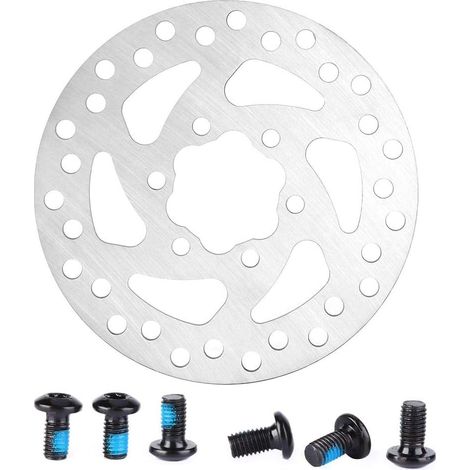 Disque de Frein VTT en Acier Inoxydable Disque de Frein vélo plaquette de Frein pièce de freinage(120mm) (1/5)