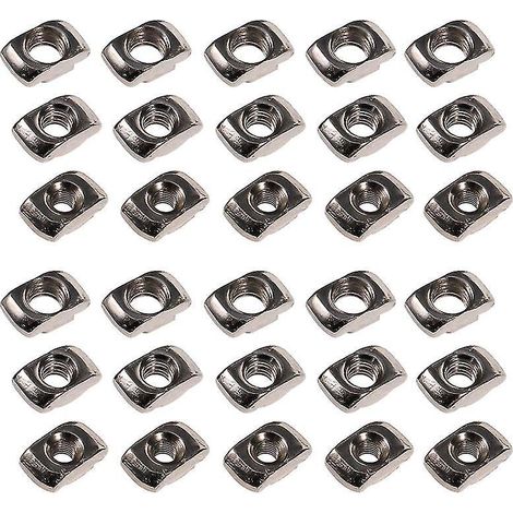 Écrou en T en acier au carbone pour profilé en aluminium