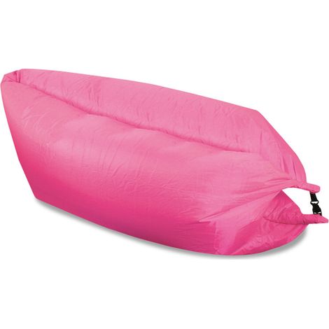 Aga Aufblasbarer Sitzsack LAZY BAG 200x70 cm Rosa