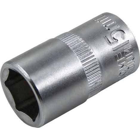 Faithfull Hex Socket 1/2in Drive 15mm FAISOC1215Q (1/2)