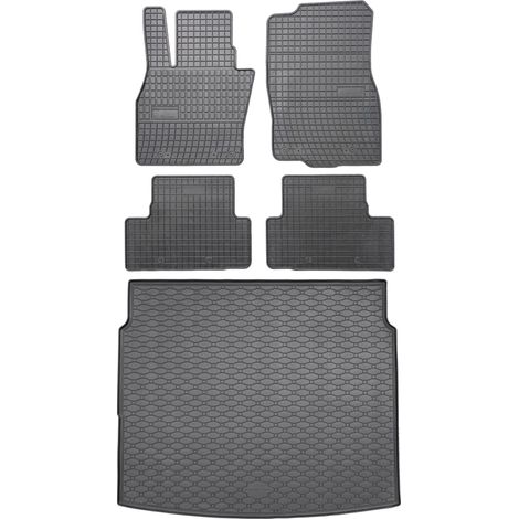 Mazda CX-60 SUV a partir de 2022 SET - Alfombrillas de goma para coche + alfombrilla para maletero
