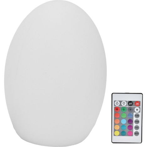 Lampe d'ambiance LED en forme d'œuf, 16 couleurs RVB pour intérieur KTV bar restaurant (1/5)