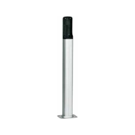 Colonnina per fotocellula in PVC RAL 9006 H argento DIR-CG H=0,5M (1/2)