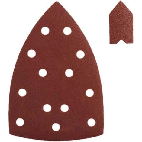 RYOBI Assortiment 20 abrasifs auto-agrippants 149x99mm pour ponceuses triangulaires SPS20A