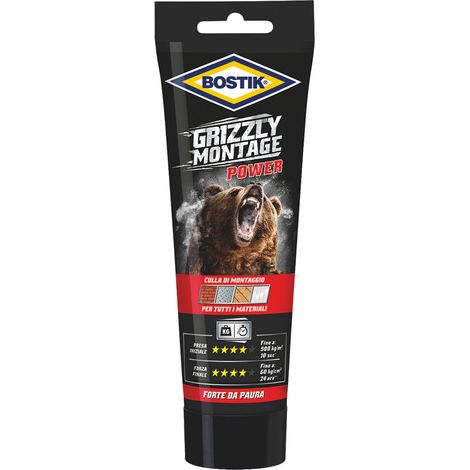 Colla Tubetto Bostik Grizzly Montage Power 250 gr