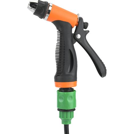 Kit de lavage de voiture électrique avec pistolet de nettoyage et embout de raccordement (1/5)