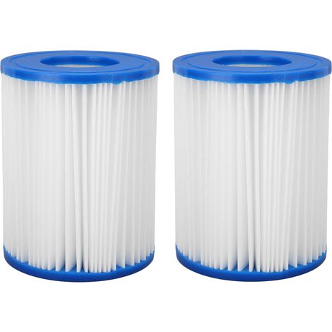 2-teiliger, waschbarer Kinderpoolfilter, Spa-Filter und Warmwasserfilter-Ersatz (1/5)