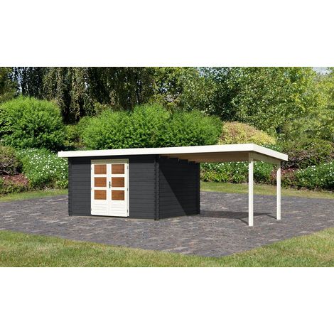 BH Bastrup 7 Anthr.340x280x222 im Set mit AD 3m