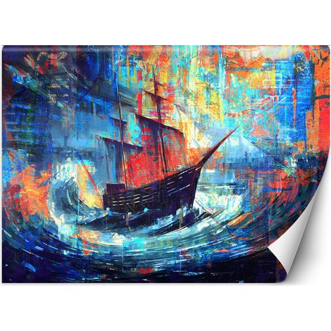Papier peint Bateau en mer 300x210 (1/5)