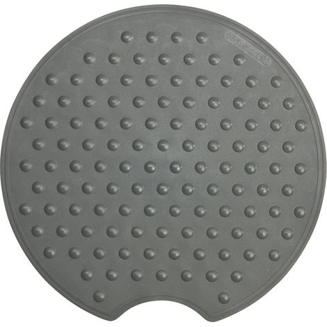 Sealskin Rotondo Tappetino Antiscivolo di Sicurezza, Gomma, Antracite, 53.5 x 55 x 0.3 cm (1/5)