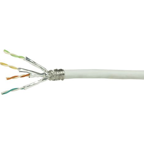 LogiLink CPV0053 Netzwerkkabel Cat7 Weiß 50 m
