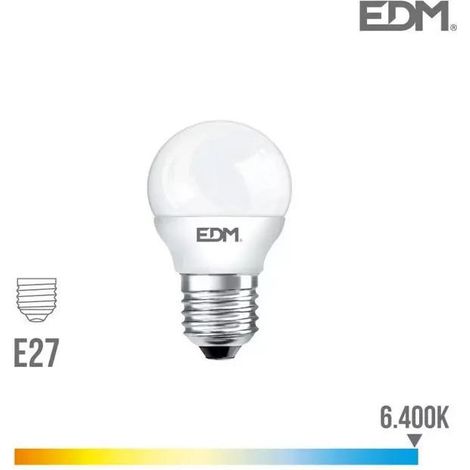 Ampoule Led E27 Sphérique éclairage Led Froid Et économique - Edm (1/3)