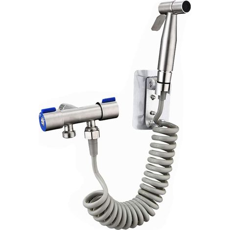 Bidet Sprayer Handbrause Bidet WC Bidet Spray Edelstahl Bidet WC Sprayer Bidet Sprühkopf für Bidet Kit mit Handbrause (1/5)