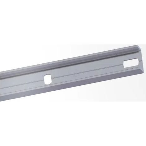 PROFILO PROAL LATERALE/TERMINALE mod.B 0001A /3012 mm ARGENTO (1/4)