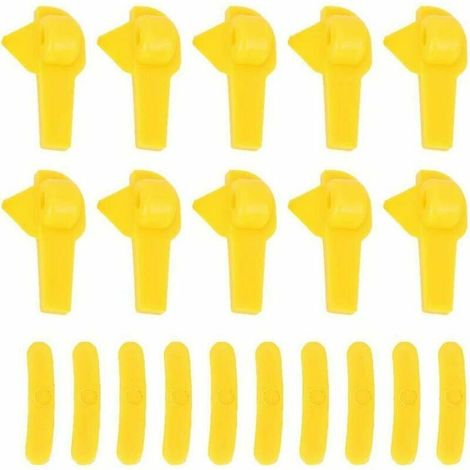 Protectores para cambiador de neumáticos, juego de 20 piezas, inserto en forma de pico de pato para soporte de cambiador de neumáticos, protector de llanta, herramientas para reparación de neumáticos  (1/4)