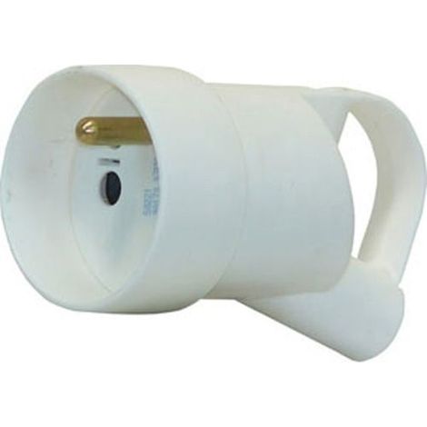 LEGRAND ANNELA FICHE FEMELLE 16A AVEC TERRE ET SERRE-CÂBLE BLANC - 050421