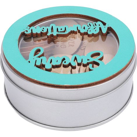 22 pièces pastilles d'affirmation miniatures grossières drôles uniques et douces déco bois bleue pour famille amis collègues (1/5)