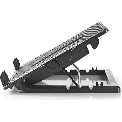 Support pour ordinateur portable Nombre de ventilateurs : 2 Alimentation USB Nombre d'angles : 4 18 " 1200 rpm LED (1/5)