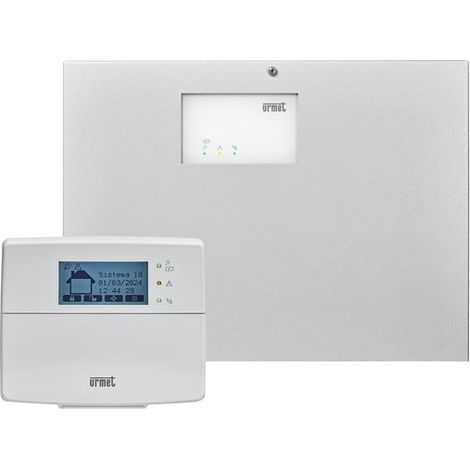Kit centrale antintrusione filare home evolution 10 zone Urmet 1068/908