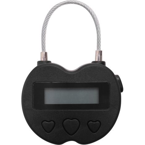 Cadenas électronique de voyage avec minuterie programmable, écran LCD et batterie rechargeable USB. (1/5)