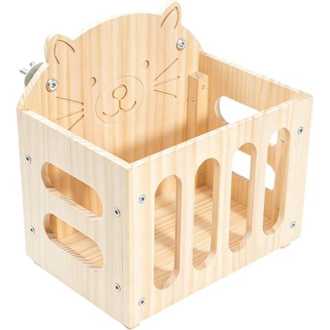 Mangeoire à Foin Grands Accessoires De Cage Suspendus pour Hamster Distributeur De Foin Lapin Montable Sur Cage Pour Balcon Maison Appartement Chinchilla Hérisson Petits Animaux (1/5)