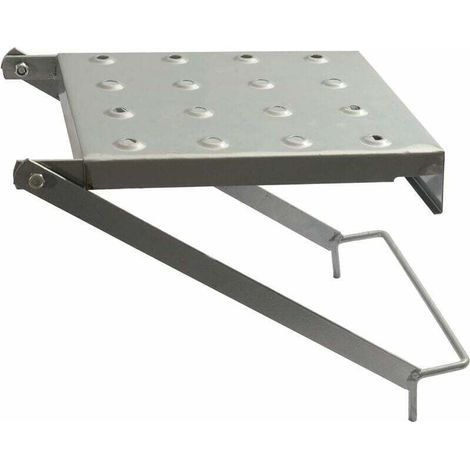Plate-Forme de Travail, Plateforme de Travail pour Echelle Tools Etagère de Travail pour Toutes les Echelles Tenir 180 kg- (1/4)