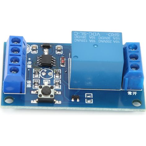 Module Relais Électrique Verrouillage Automatique 12V Interrupteur Marche/Arrêt pour Modification Automobile (1/5)