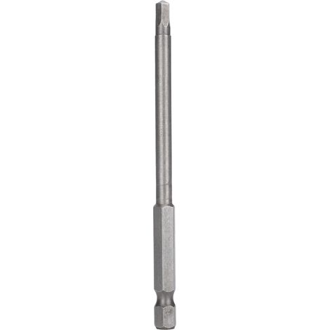 4-mm-Innensechskant-Schraubendreherbit, gehärteter Elektroschraubendreherbit mit magnetischer Spitze, S1/4 100 mm (1/5)