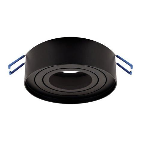 Spot Encastrable Orientable NOIR pour Ampoule GU10 - SILUMEN